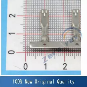 50-100 шт. 100% Новый коннектор 1747415-2 12-14AWG обжимной золотистый