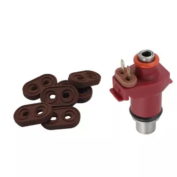 50/100 шт. комплекты для ремонта топливных форсунок, витонские уплотнения, резиновые уплотнения, коричневое заглушковое кольцо для YAMAHA 22032