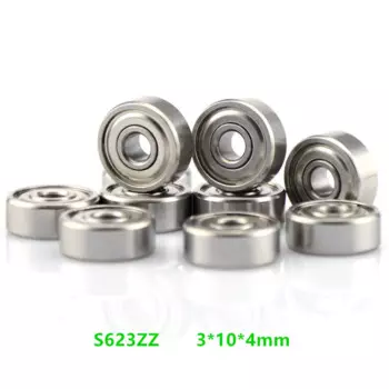 50/100 шт. S623ZZ S623-2Z 3*10*4 шарикоподшипник из нержавеющей стали 3x10x4 мм