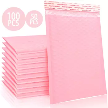 Розовые водонепроницаемые пузырчатые пакеты ysmile