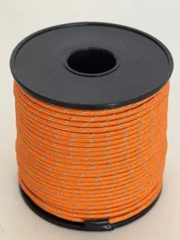 50 м 2 мм UHMWPE сердечник с полиэфирной светоотражающей веревкой