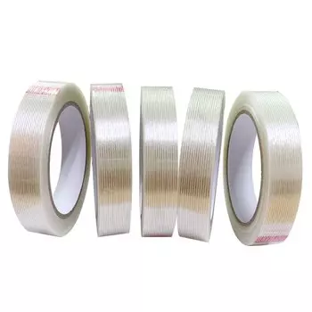50 м усиленная лента высокопрочная Стекловолоконная прочная клейкая лента пластиковая водонепроницаемая и износостойкая клейкая лента
