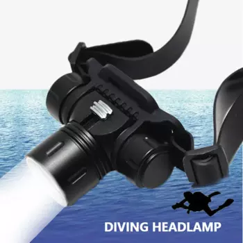 DAOZHIMEI LED налобный фонарь для дайвинга 6000 люмен