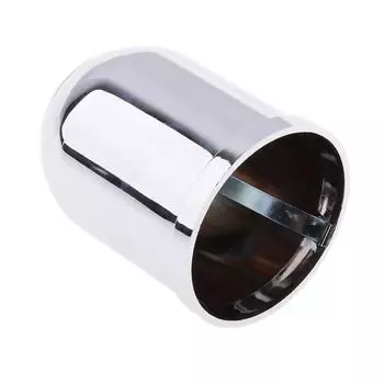 50 мм хромированный автомобильный фаркоп для буксировки, защитный колпачок для фаркопа, серебряный колпачок для фаркопа, чехол для автомобиля