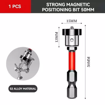 50 мм отвертки для позиционирования гипсокартона, биты для гипсокартона, винты для гипсокартона, установочные инструменты для сверления с пакетной головкой
