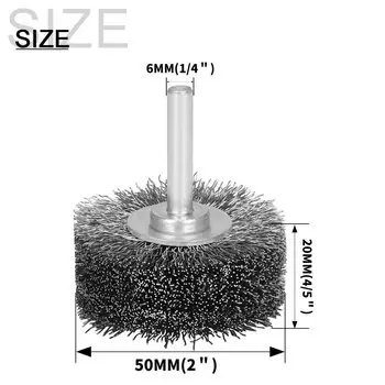 Стальная проволочная щетка SI FANG 50 мм