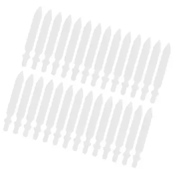 50 Pcs Replacement Pen Marker Nibs Key Fob Portable Paint Points 07mm Keychain Carabiner for Markers Refillable