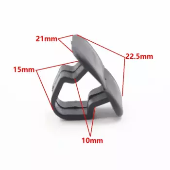 Автомобильные изолированные фиксаторы для хлопковых досок, 50 шт., пластиковые крепежные зажимы автомобиля