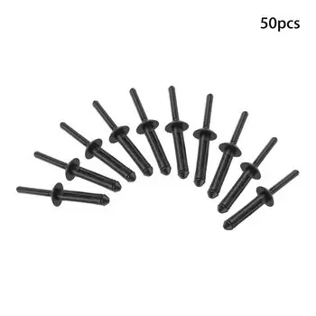 50 шт. 06506007AA крыло клеш бампер отделка двери пластиковые заклепки фиксатор 6,35 мм отверстие для Dodge Nitro Jeep Grand Cherokee Wrangler