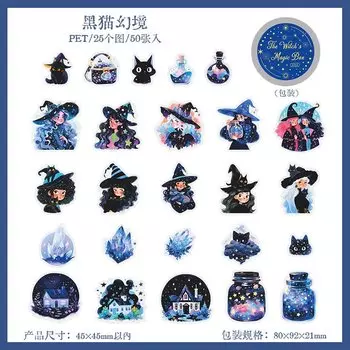 Стикеры для скрапбукинга Alideco набор из 50 штук