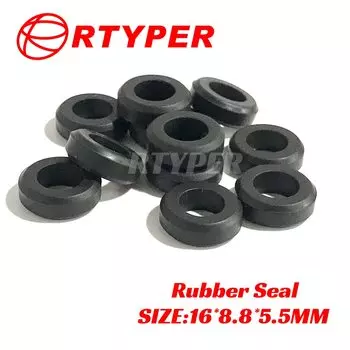 50 шт. 23291-41010 резиновые уплотнительные кольца для топливного инжектора 22002 для Toyota, японских автомобилей 16*8,8*5,5 мм