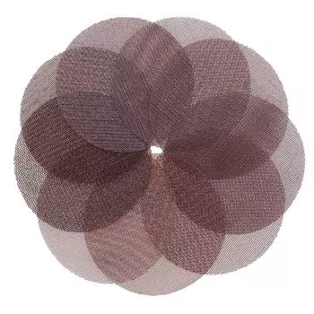 50 Шт 5-дюймовые шлифовальные диски с сеткой 125 мм Крючок и петля Без абразивной пыли Антиблокирующая острая шлифовальная наждачная бумага для автомобиля Дерево камень