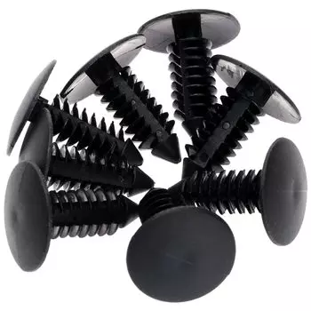 50 шт. авто крепеж подходит 8 мм отверстие нейлон A16 зажимы крыло Защита бампера фиксатор пластиковые заклепки для G M Ford Chrysler автомобиля