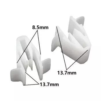 50 шт. автоматические пластиковые крепления для Toyota Highlander Land Cruiser Prado Yaris Hiace RAV4 S6 Verso, зажимы для обшивки задней двери