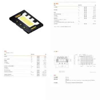 50 шт., Автомобильные светодиодные ламсветильник HJL531, 9-11 в, 6000 мА, 15 Вт