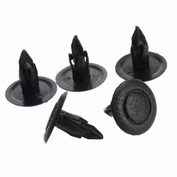 50 шт. автомобильный бампер, крыло крепеж 6 мм отверстие заклепки фиксатор толчок крышка двигателя автомобиля клипса обшивки панели двери крепеж для Suzuki Mazda