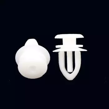 50 шт. автомобильный твитер, треугольное крыло, зеркало, зажимы для панели, пластиковые заклепки для автозастежки для Opel Vauxhall Corsa Astra Ford, отверстие 7 мм