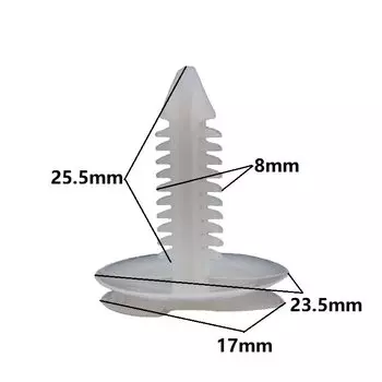 50 шт. автомобиля обивка для кузова автомобиля Панель Крепеж заклепки авто интерьер дверная карта фиксаторы