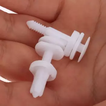 50 шт., белые нейлоновые обшивки двери автомобиля, фиксаторы, зажимы, заклепки для GMC Chevrolet Trucks C, K,1,2,3 1995-на замена 15960325