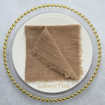 50 шт. хлопковые столовые салфетки SUMMERTREE 32x32 см