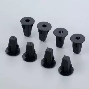 50 шт. K55 K66 винтовая втулка для переднего и заднего колеса крыла пригодная для TOYOTA Honda Ford 90189-06013 Автомобильные пластиковые крепежные зажимы