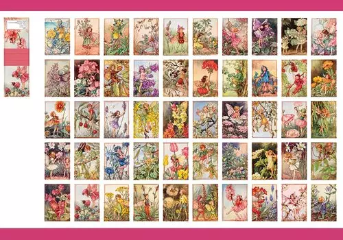 50 шт. канцелярские наклейки Alideco сказочные животные