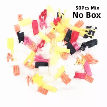 50 шт./кор. приборная панель автомобиля DVD CD навигация панель кондиционера переключатель кондиционера аудио радио авто в штучной упаковке крепежные зажимы