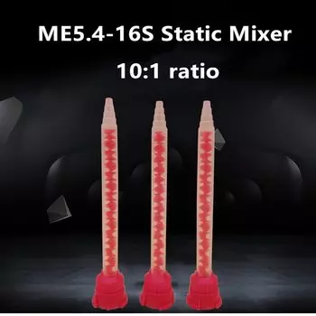 50 шт./лот ME5.4-16S (10:1) одноразовый контейнер для смешивания наконечник AB Клей смола статический смеситель насадка для Corian клей