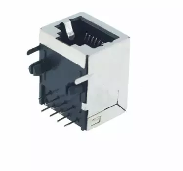 50 шт./лот RJ45 сеть Ethernet 8P8C гнездо 8Pin DIP PCB монтажный разъем