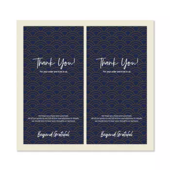 50 шт. наклеек «Спасибо» SWEETPACKING