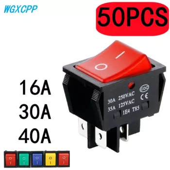 Переключатели KCD4 для сварочного аппарата 50 шт.