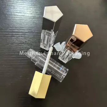 50 шт., прозрачная косметичка для губ, 5 мл