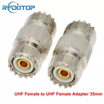 50 шт., разъем для радиоантенны UHF Female to SL16 UHF SO-239