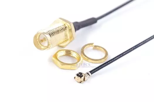 50 шт., разъем для реверсивной полярности RG 1,13