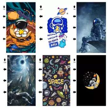 50 шт., рельефная цветная пленка на заднюю крышку, защитная наклейка для режущей машины, Смешанная 3D рельефная пленка для кожи, декоративный чехол