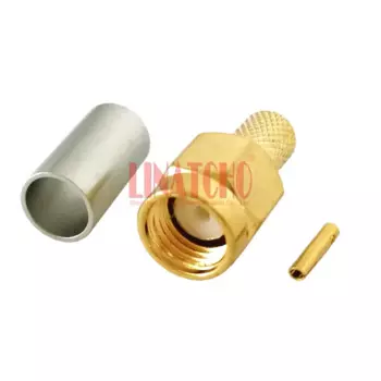 50 шт. RF rg142 rg141 lmr195 rg58 Кабельный разъем rp sma male 3D-FB RG58/U обратный sma разъем