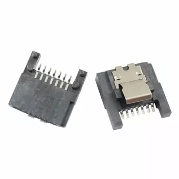 50 шт. Sata 7 Pin 7 P SMT SMD разъем адаптера интерфейса Разъем для жесткого диска HDD