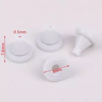 50 шт., серая насадка для душа из силикагеля, силиконовая насадка для спринклера, верхние детали для распыления, силиконовые аксессуары для душа с водой