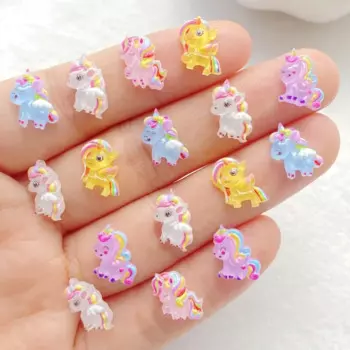 50 шт. смоляные фигурки единорогов TSXJY