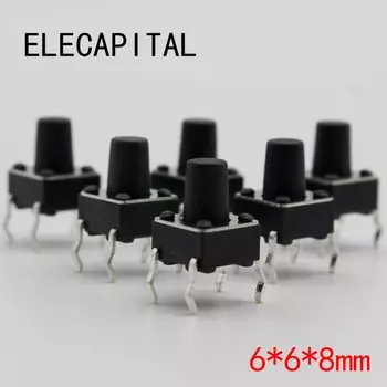 50 шт. Тактильные микропереключатели ELECAPITAL G93