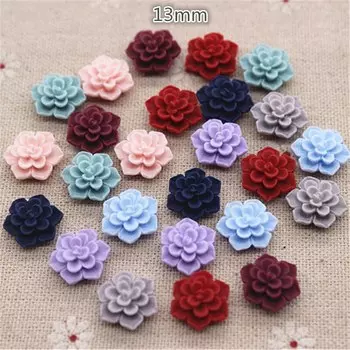 50 шт. винтажные кабошоны из смолы Ywbeads 15 мм