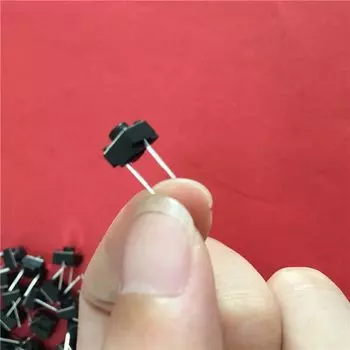 50 шт. YT1996Y 6*6*5 мм сенсорный выключатель света, микропереключатель, два фута/контакт в среднем переключателе, высокая термостойкость