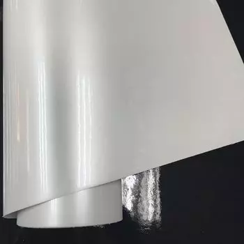 50 см * 200/300 см, глянцевая жемчужно-белая виниловая пленка, глянцевая белая жемчужная автомобильная пленка, глянцевая керамическая белая пленка