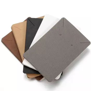 Картонные витрины для сережек и ожерелий YUTOPIE 6х9 см 50 шт