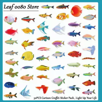 Набор из 50 стикеров PickJoy