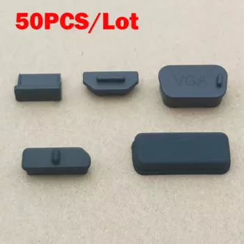 50 шт./лот пылезащитная заглушка USB HDMI VGA DVI разъем Displayport интерфейс пылезащитная крышка пылезащитная пробка для ноутбука аксессуары