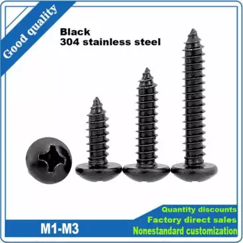 TINGGOO Мини самонарезающие винты из нержавеющей стали 50 шт.