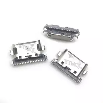 50 шт. Micro USB 16pin mini type C Разъем для мобильного зарядного порта для Samsung Galaxy A30 A305F A50 A505F A70 A20 A40 ремонт