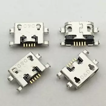 Разъемы Micro USB 5pin для Redmi 7A Huawei NIUKETAT (50 шт.)