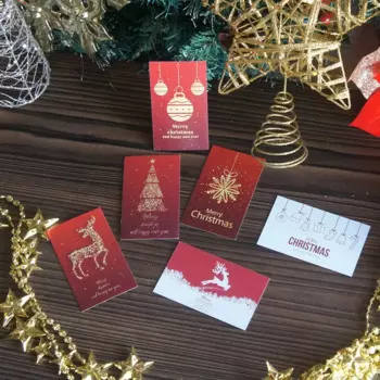 Открытки новогодние TSbansheng 50 шт.